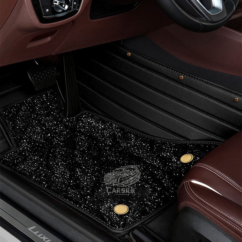 Alternative view of BLACK GALAXY CUSTOM CAR MATS