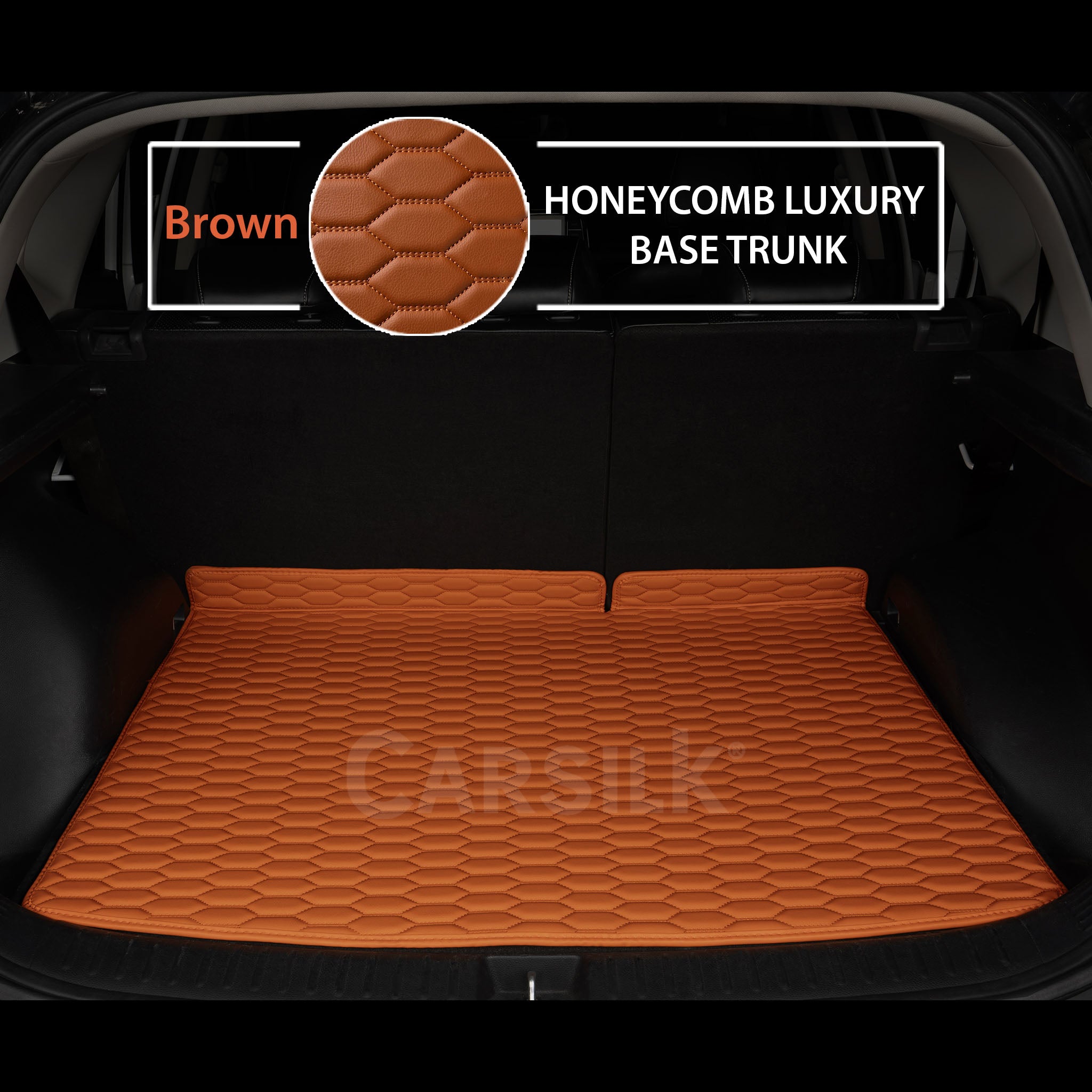 BROWN HONEYCOMB LUXURY BASE TRUNK CAR