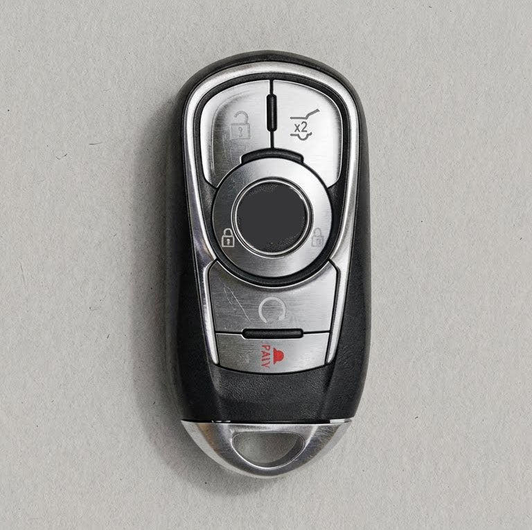 Alternative view of Premium Leather Key Fob for Buick