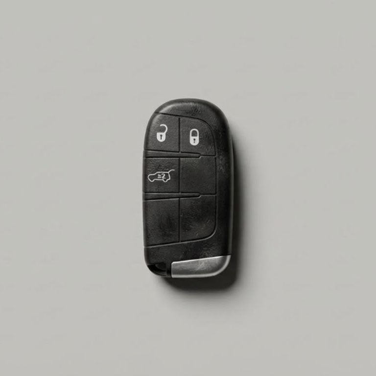 Alternative view of Premium Leather Key Fob for Chrysler