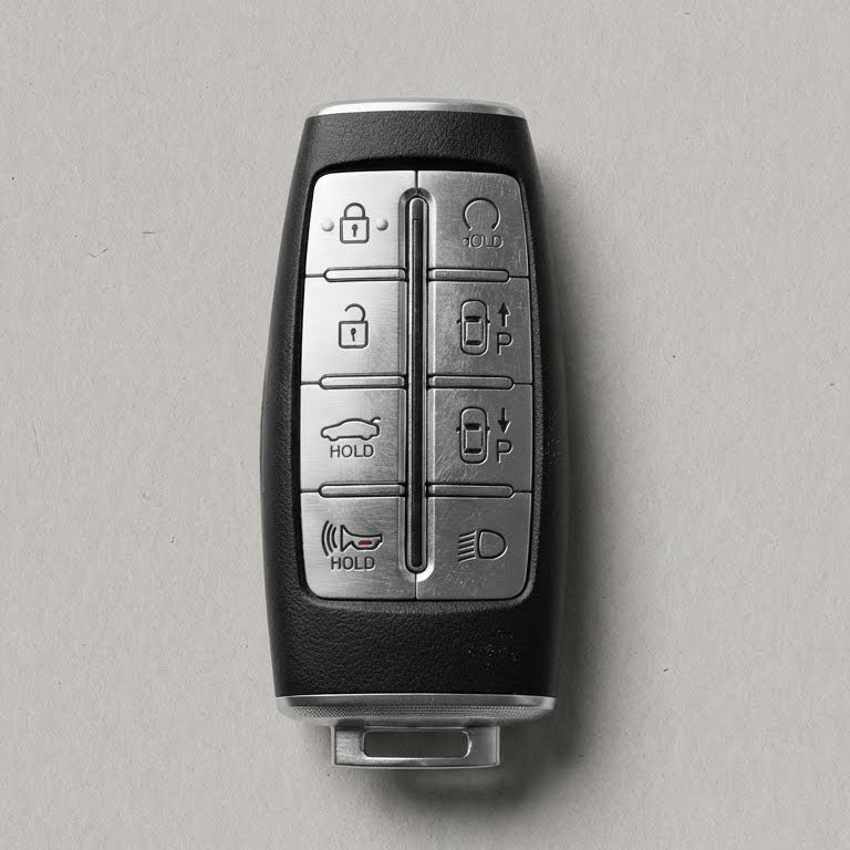 Alternative view of Premium Leather Key Fob for Genesis