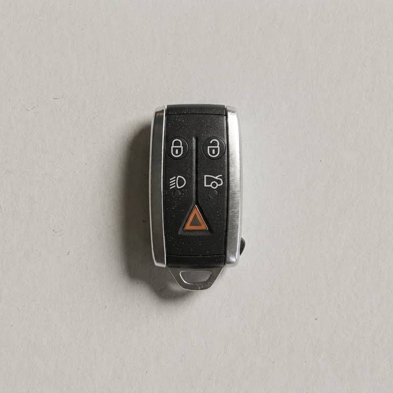 Alternative view of Premium Leather Key Fob for Jaguar