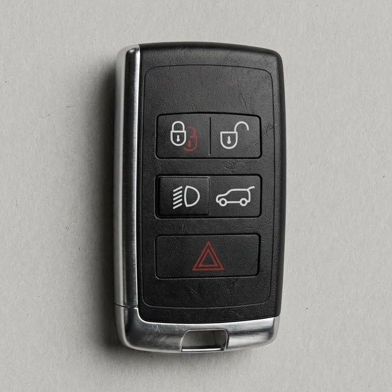 Alternative view of Premium Leather Key Fob for Land Rover