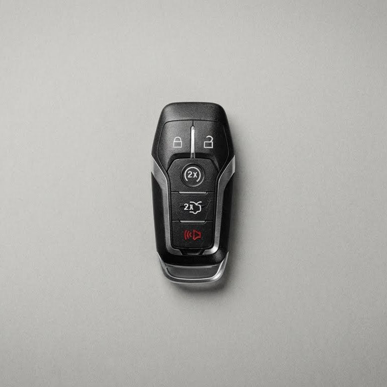 Alternative view of Premium Leather Key Fob for Lincoln