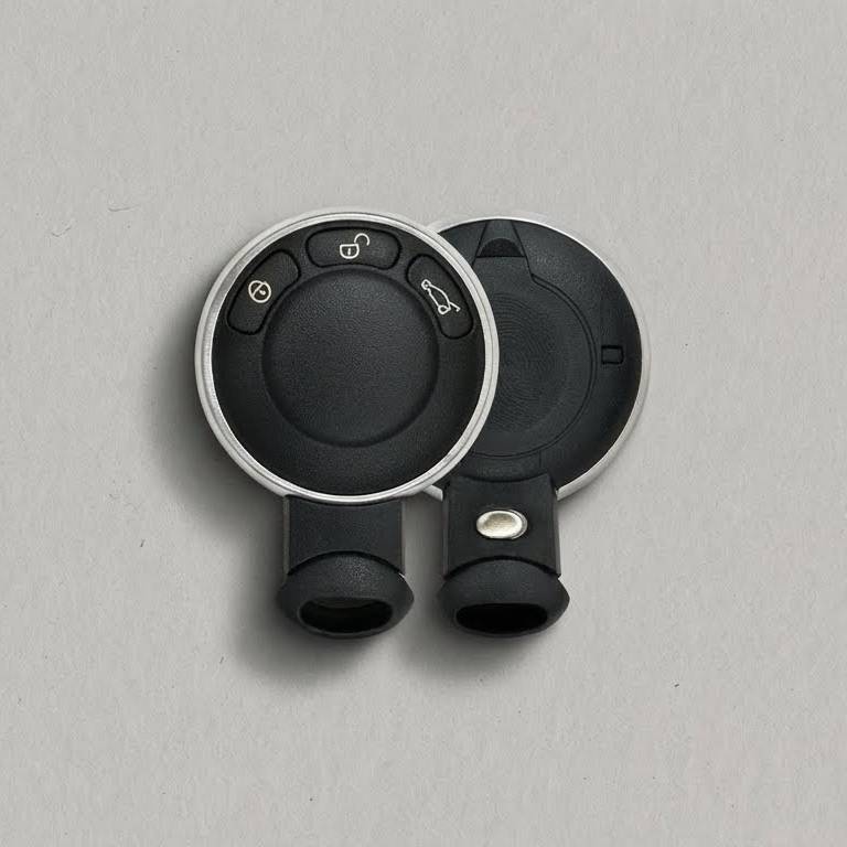 Alternative view of Premium Leather Key Fob for Mini Cooper