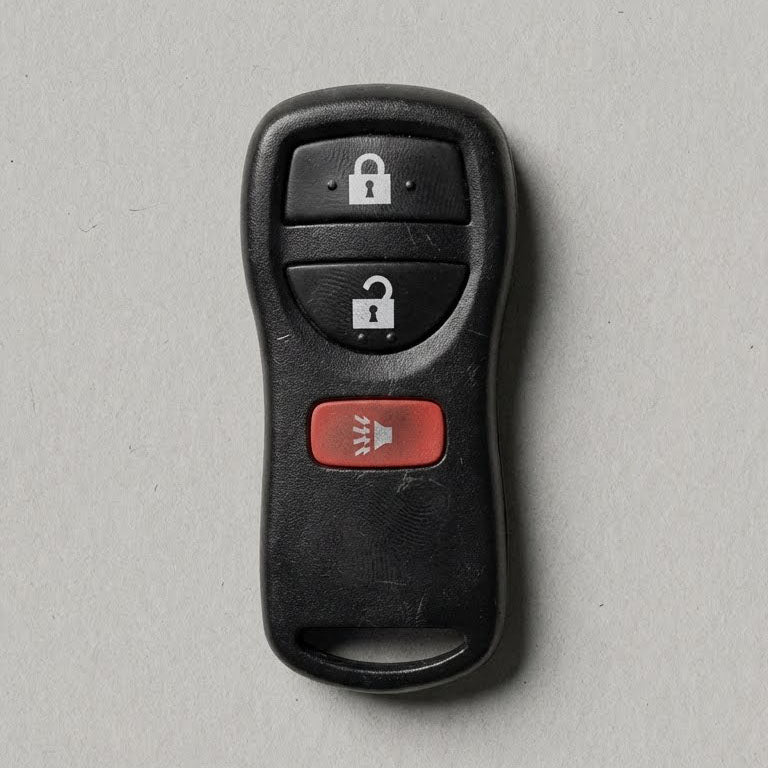 Alternative view of Premium Leather Key Fob for Mitsubishi