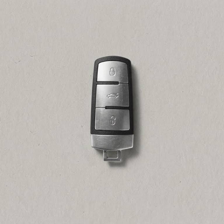 Alternative view of Premium Leather Key Fob for Volkswagen