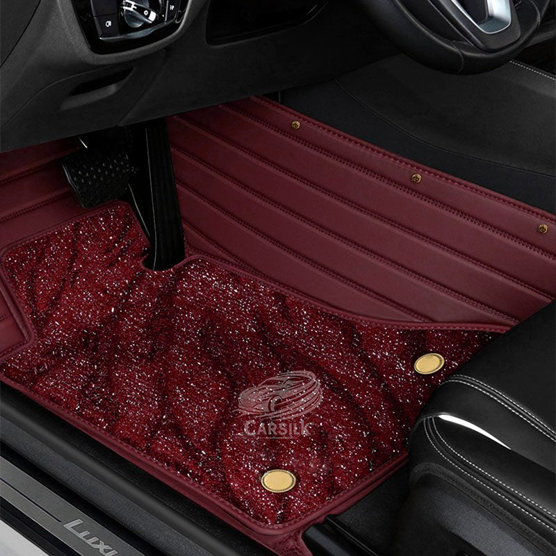 Alternative view of RED GALAXY CUSTOM CAR MATS SET